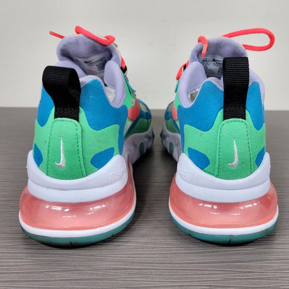 Nike Air Max 270 Electro Green Lagoon, Womens 5.5 - Picture 5 of 11